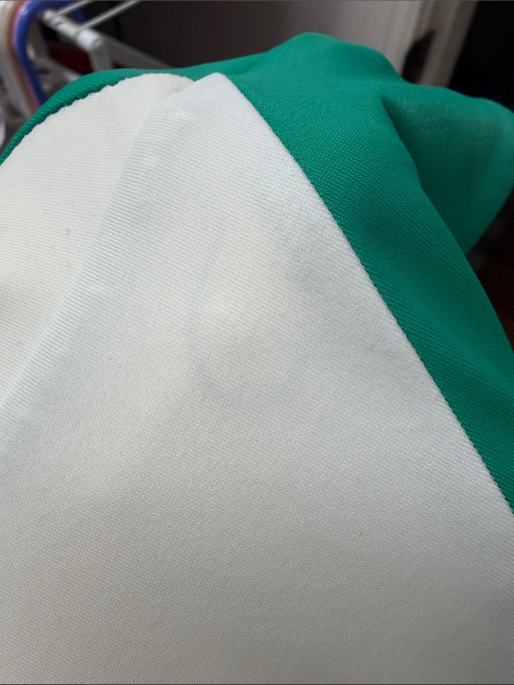 Summersalt Colorblock One-Piece Swimsuit in Teal, Dark Teal & White - Picture 2 of 4